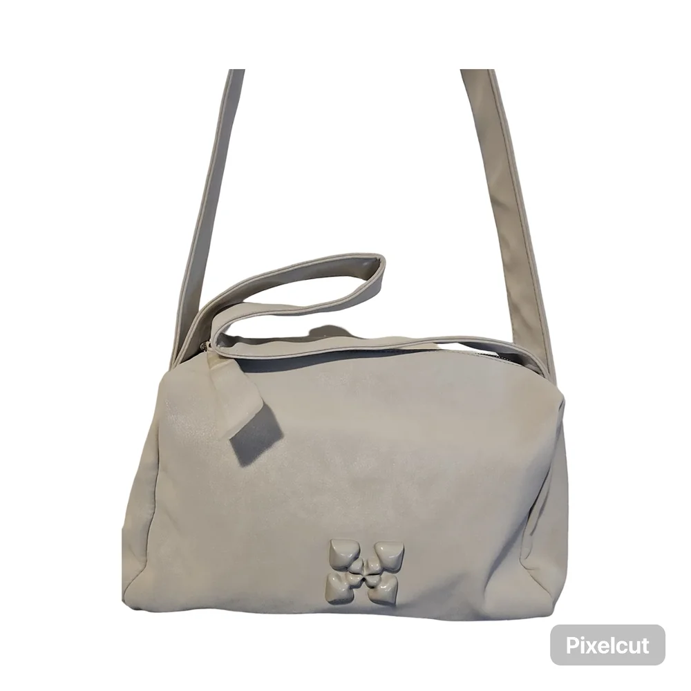 New JACD Light Silver Hobo Style Shoulder/Crossbody Purse